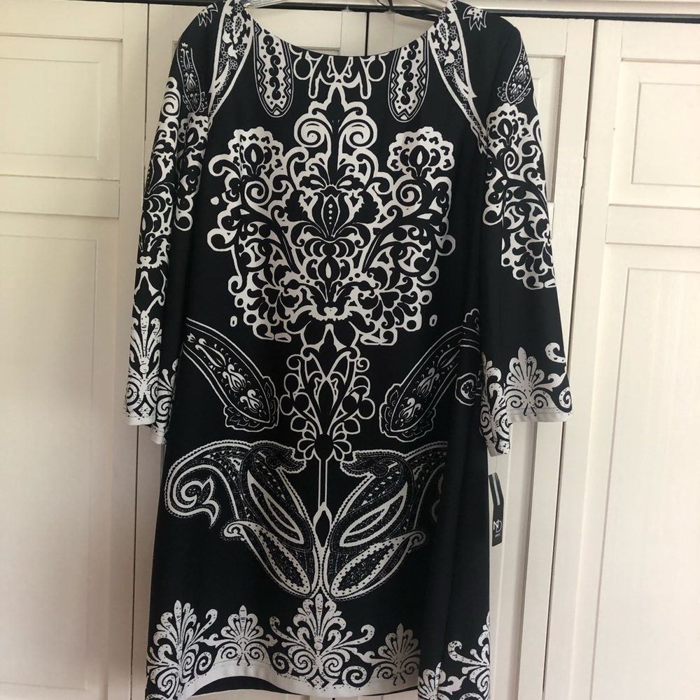 Black and White Dress